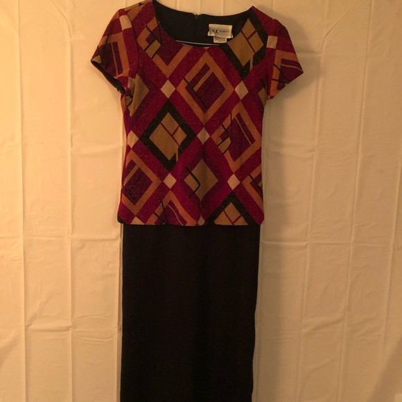Women S.L. Fashions Round Neck dress - Picture 1 of 5
